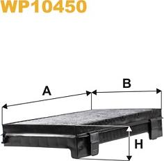 WIX Filters WP10450 - Filter, interior air car-mod.net