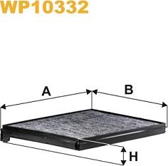 WIX Filters WP10332 - Filter, interior air car-mod.net