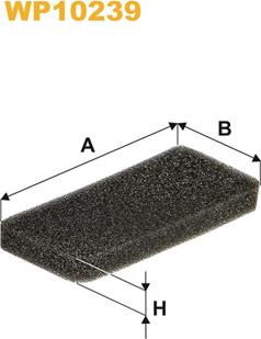 WIX Filters WP10239 - Filter, interior air car-mod.net