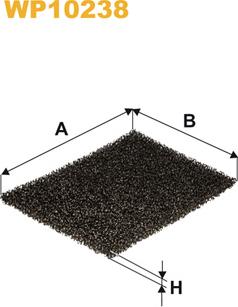 WIX Filters WP10238 - Filter, interior air car-mod.net
