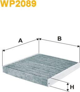 WIX Filters WP2089 - Filter, interior air car-mod.net