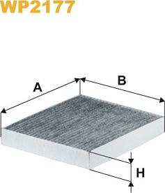 WIX Filters WP2177 - Filter, interior air car-mod.net