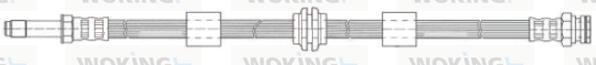Woking G1901.54 - Brake Hose car-mod.net
