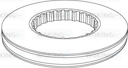 Woking NSA1146.10 - Brake Disc car-mod.net