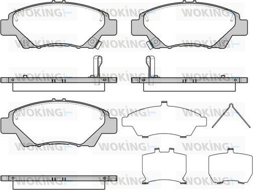 Alanko 10300757 - Brake Pad Set, disc brake car-mod.net