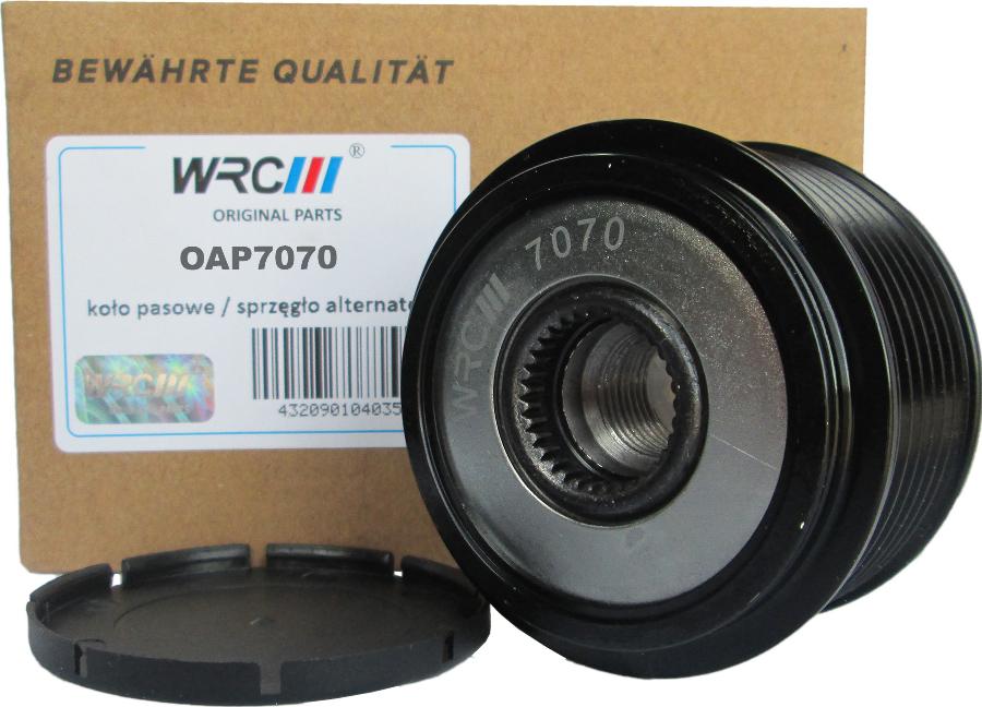 WRC 5807070 - Pulley, alternator, freewheel clutch car-mod.net