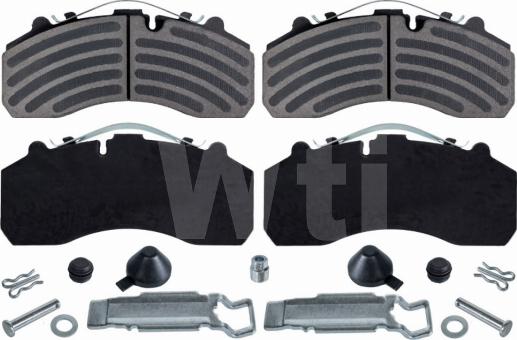 Wti Automotive K971033 - Brake Pad Set, disc brake car-mod.net