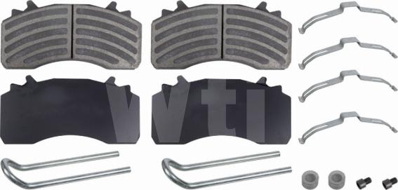 Wti Automotive K714277 - Brake Pad Set, disc brake car-mod.net