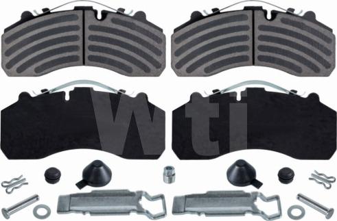 Wti Automotive K715902 - Brake Pad Set, disc brake car-mod.net