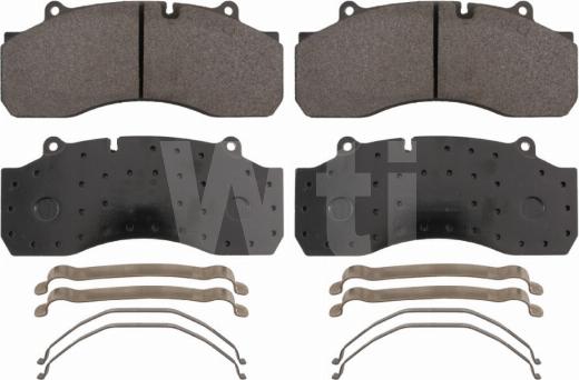 Wti Automotive K716440 - Brake Pad Set, disc brake car-mod.net