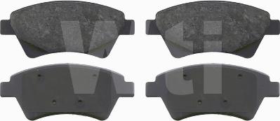 Wti Automotive K711149 - Brake Pad Set, disc brake car-mod.net