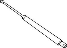 WXQP 570017 - Gas Spring, boot, cargo area car-mod.net