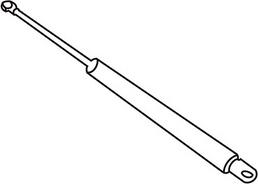 WXQP 570027 - Gas Spring, boot, cargo area car-mod.net