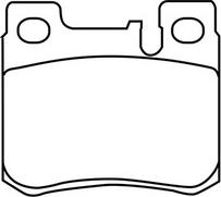 WXQP 140623 - Brake Pad Set, disc brake car-mod.net