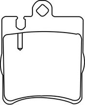 AD 819.10 - Brake Pad Set, disc brake car-mod.net