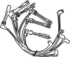 WXQP 150695 - Ignition Cable Kit car-mod.net