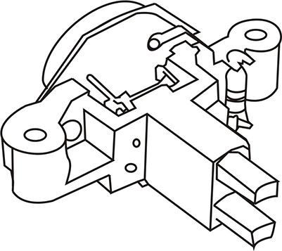WXQP 150151 - Voltage regulator, alternator car-mod.net