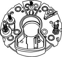 WXQP 150175 - Rectifier, alternator car-mod.net