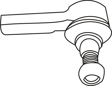 WXQP 160633 - Tie Rod End car-mod.net