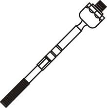 WXQP 160199 - Inner Tie Rod, Axle Joint car-mod.net