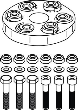 WXQP 160275 - Vibration Damper, Propshaft car-mod.net