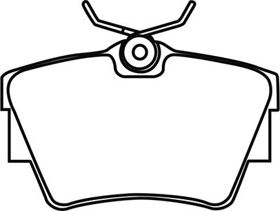 WXQP 340969 - Brake Pad Set, disc brake car-mod.net