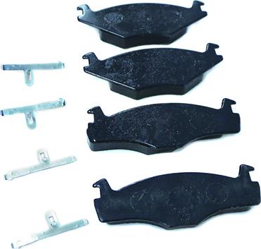 WXQP 340903 - Brake Pad Set, disc brake car-mod.net