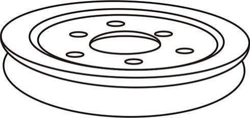 WXQP 340553 - Pulley, power steering pump car-mod.net