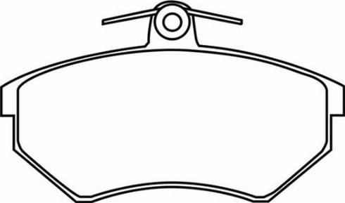 WXQP 340011 - Brake Pad Set, disc brake car-mod.net