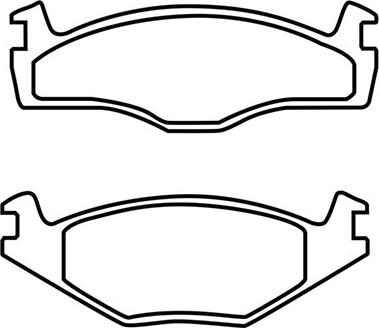 WXQP 341287 - Brake Pad Set, disc brake car-mod.net