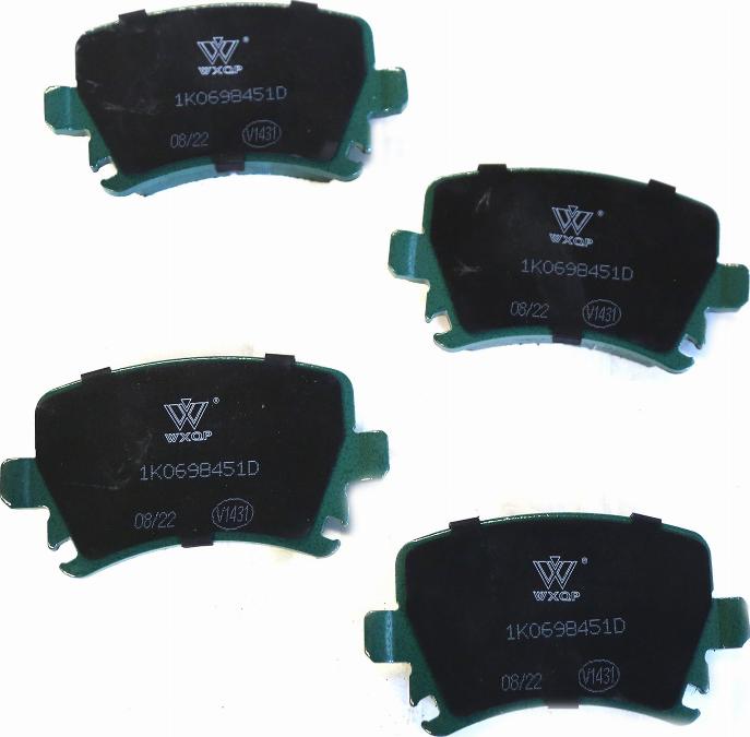 WXQP 340157 - Brake Pad Set, disc brake car-mod.net