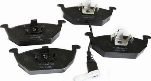 WXQP 340107 - Brake Pad Set, disc brake car-mod.net