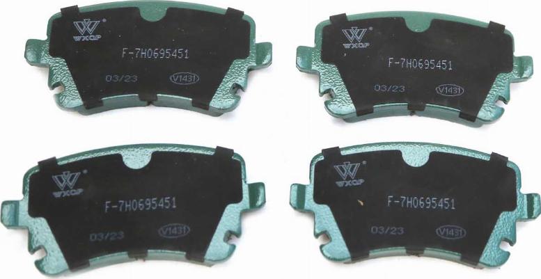 WXQP 340187 - Brake Pad Set, disc brake car-mod.net
