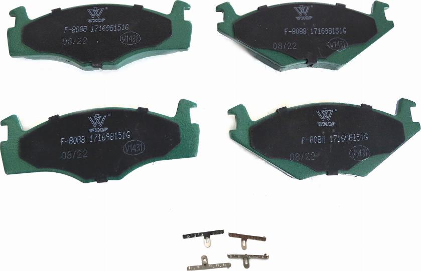 WXQP 340129 - Brake Pad Set, disc brake car-mod.net