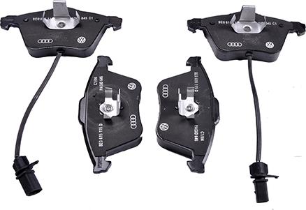 WXQP 341001 - Brake Pad Set, disc brake car-mod.net