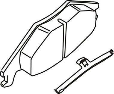WXQP 341071 - Brake Pad Set, disc brake car-mod.net