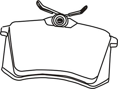 WXQP 341073 - Brake Pad Set, disc brake car-mod.net