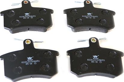 WXQP 341229 - Brake Pad Set, disc brake car-mod.net