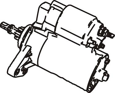 WXQP 350045 - Starter car-mod.net