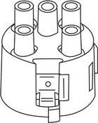 WXQP 351597 - Distributor Cap car-mod.net