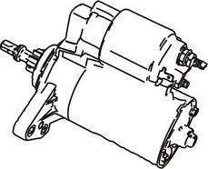 WXQP 351765 - Starter car-mod.net