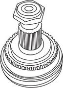 WXQP 360505 - CV Joint Kit, drive shaft car-mod.net