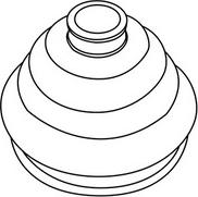 WXQP 360043 - Bellow, drive shaft car-mod.net