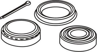 WXQP 360255 - Bearing Kit, wheel hub car-mod.net