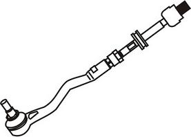 WXQP 361447 - Tie Rod End car-mod.net