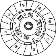 WXQP 361483 - Clutch Disc car-mod.net