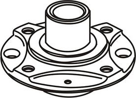 WXQP 362099 - Wheel Hub car-mod.net