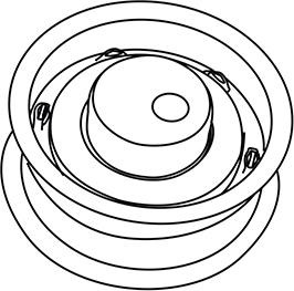 WXQP 310447 - Tensioner Pulley, timing belt car-mod.net