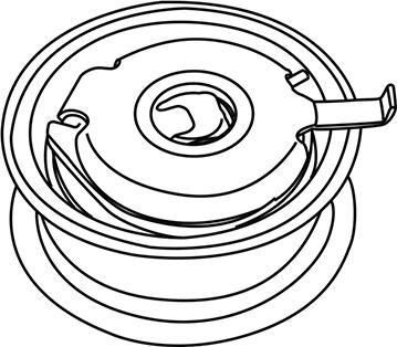 WXQP 310837 - Tensioner Pulley, timing belt car-mod.net