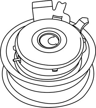 WXQP 311529 - Tensioner Pulley, timing belt car-mod.net